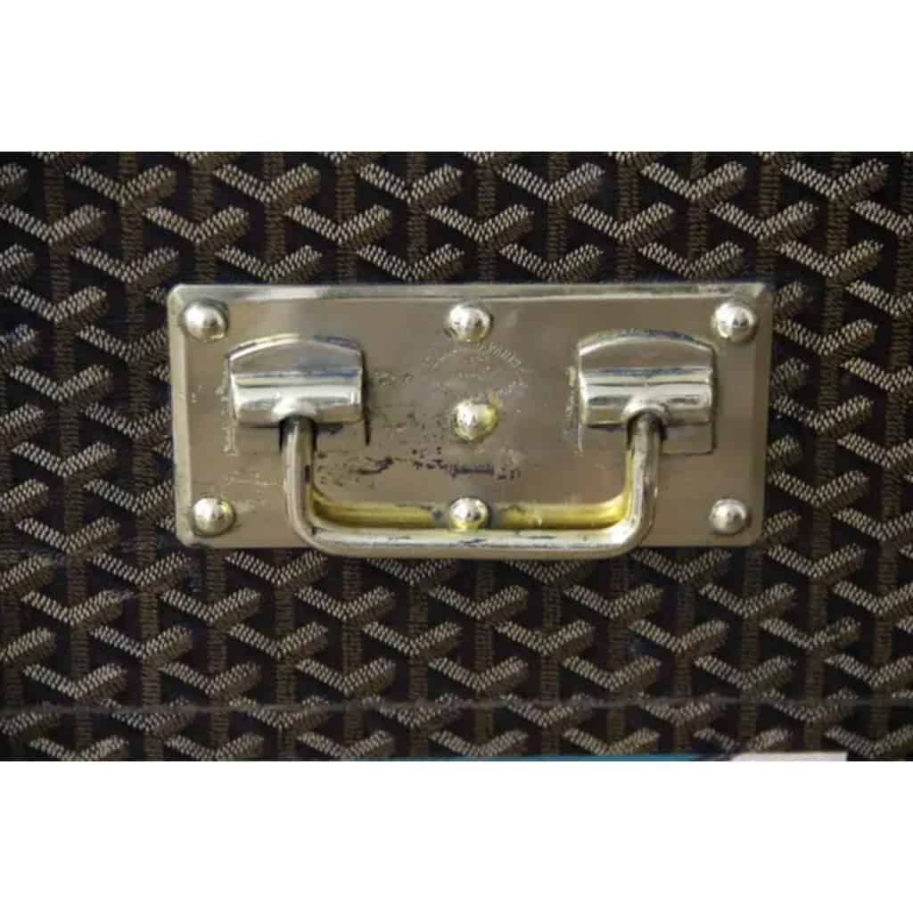 Malle à chapeau Goyard des années 1920, malle Goyard, malle ancienne Goyard, malle de voyage Goyard 10