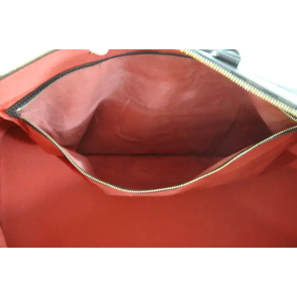 Grand sac Vuitton en toile damiers ébène 19