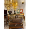 Grand sac Vuitton en toile damiers ébène 41