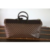 Grand sac Vuitton en toile damiers ébène 26