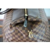 Grand sac Vuitton en toile damiers ébène 28