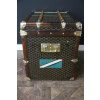 Malle à chapeau Goyard des années 1920, malle Goyard, malle ancienne Goyard, malle de voyage Goyard 19
