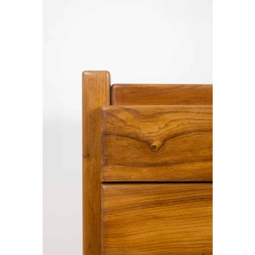 Maison Regain. Commode en orme. Circa 1970. LS6157909P 9