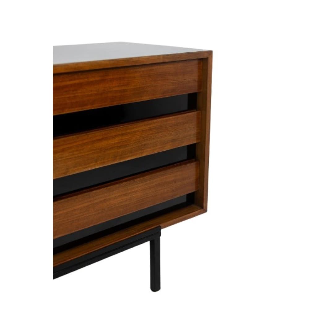 Bernard Marange. Enfilade en teck. Circa 1960. LS59281354P 9