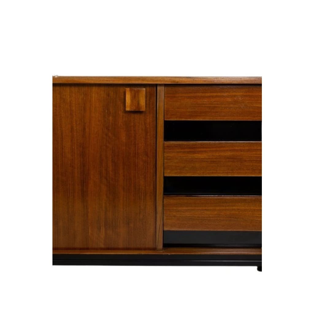 Bernard Marange. Enfilade en teck. Circa 1960. LS59281354P 10