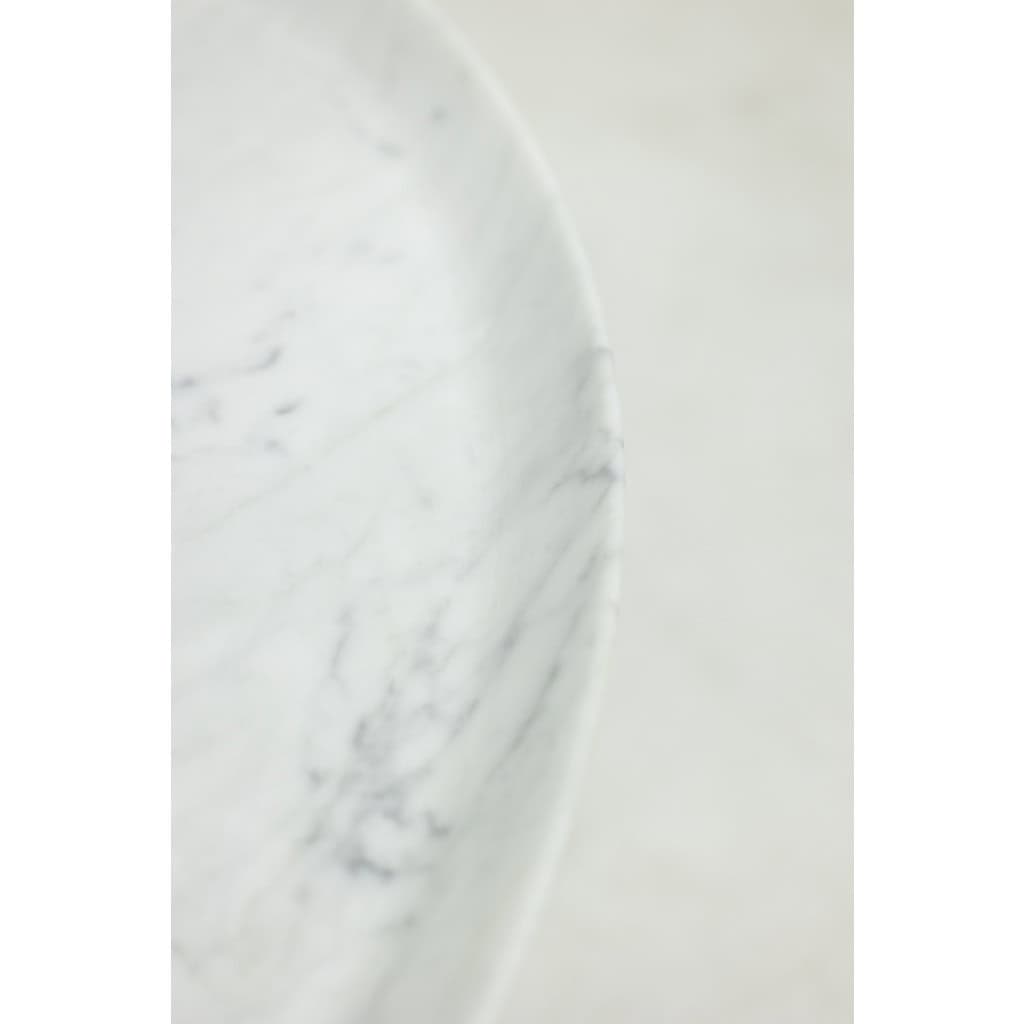 Paire de tables gigognes en marbre de Carrare. Contemporain. LS64411609M 9