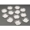 Bloch Eschwege – 12 plats en argent massif style Louis XV 15