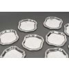 Bloch Eschwege – 12 plats en argent massif style Louis XV 19