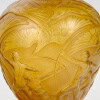 1921 René Lalique – Vase Archers Verre Butterscotch Patiné Sépia 12