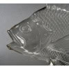 1922 René Lalique – Statue Décoration Gros Poisson Algues Verre Blanc – Base en Bronze 16