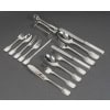 JEAN TETARD – MENAGERE EN ARGENT MASSIF 199 PIECES – Epoque 1930 21