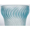 1934 René Lalique – Vase Art Déco Actinia Verre Blanc Patiné Bleu 9