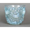 1927 René Lalique – Vase Avallon Verre Opalescent Patiné Bleu 9