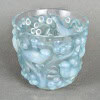 1927 René Lalique – Vase Avallon Verre Opalescent Patiné Bleu 11