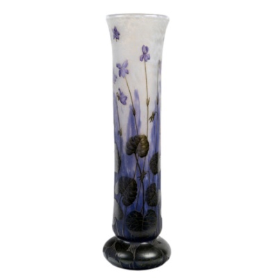 1905- Daum ,Vase « Violettes »