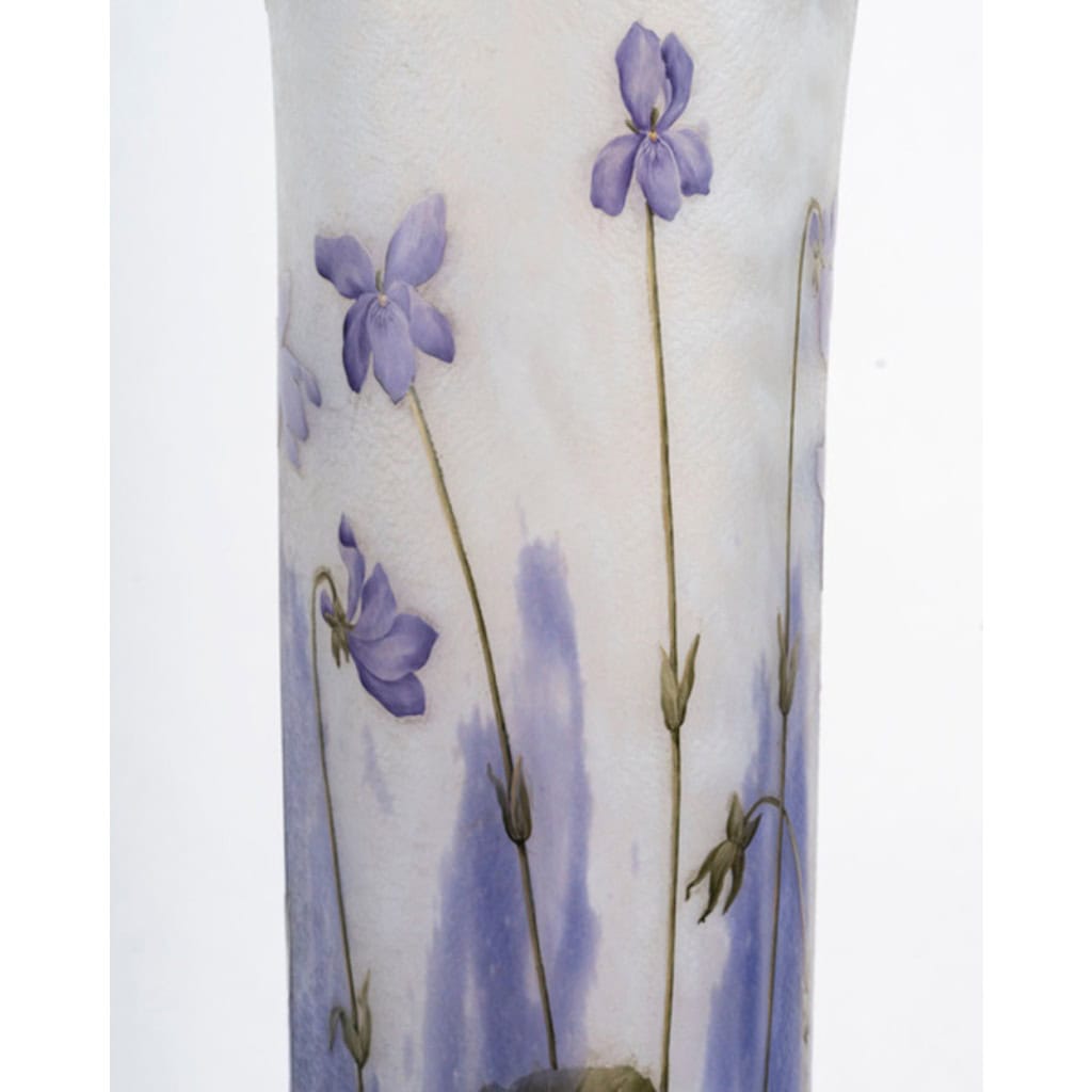 1905- Daum ,Vase « Violettes » 5