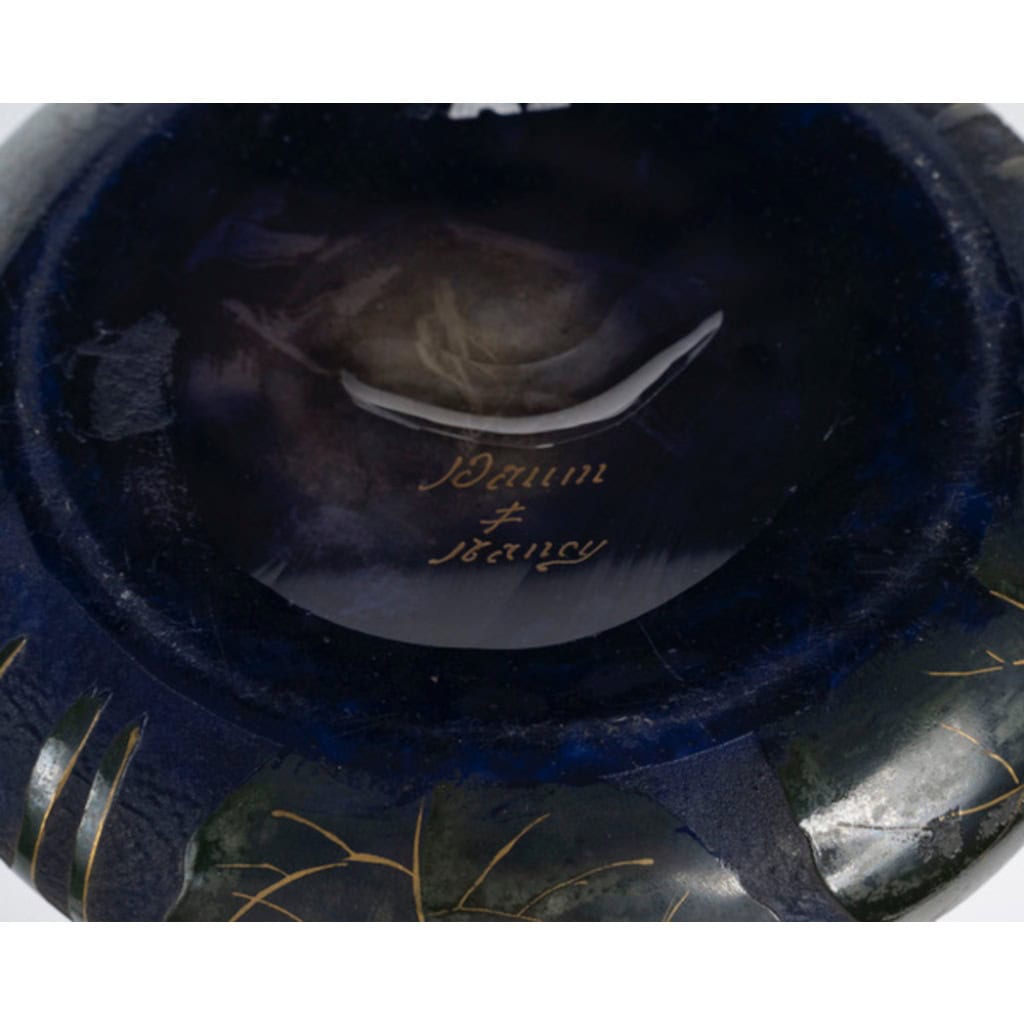 1905- Daum ,Vase « Violettes » 9