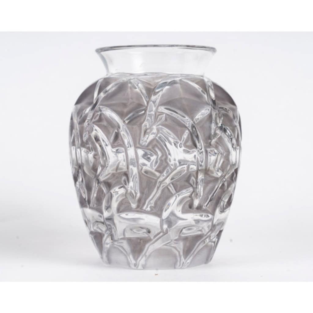 1931- René Lalique – Vase « Chamois » 4