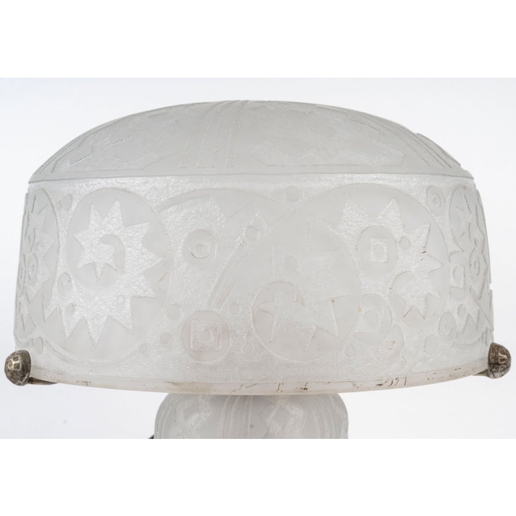 1920 -DAUM Nancy France Lampe de table 7