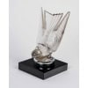 1928 René Lalique – Paire De Serre Livres Mascottes Hirondelle Verre 15