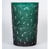1923 René Lalique – Vase Epicéa Verre Vert Canard Patiné Blanc 8