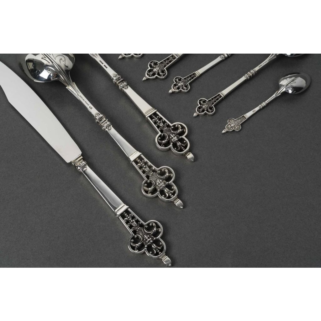 CARDEILHAC MENAGERE EN ARGENT MASSIF POINCON MINERVE 11