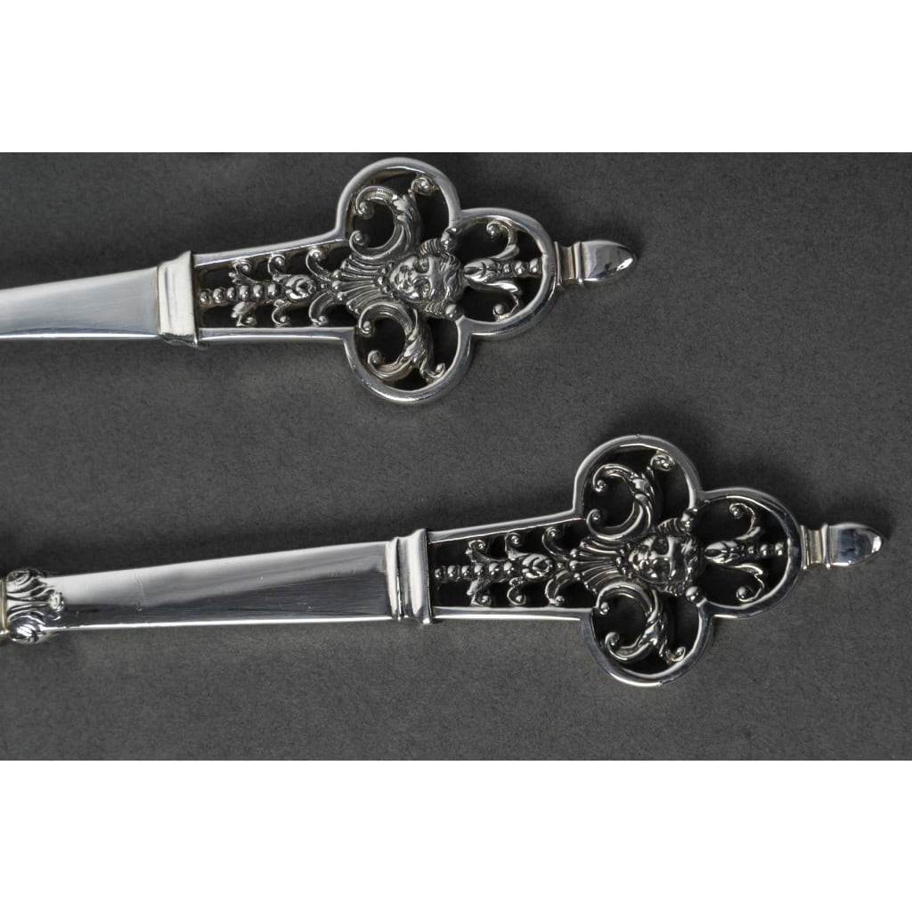 CARDEILHAC MENAGERE EN ARGENT MASSIF POINCON MINERVE 10
