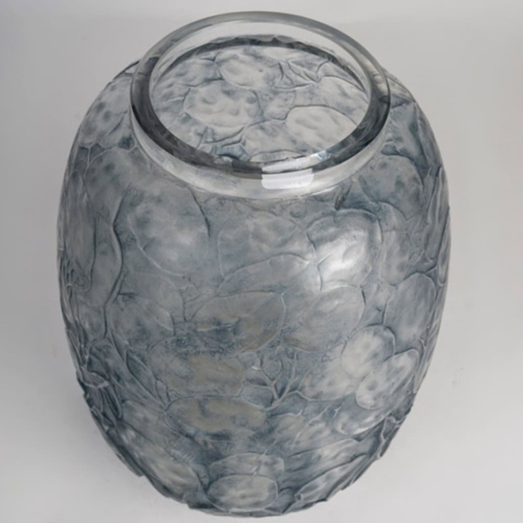 1914- René Lalique , Vase « Monnaie du Pape » 4