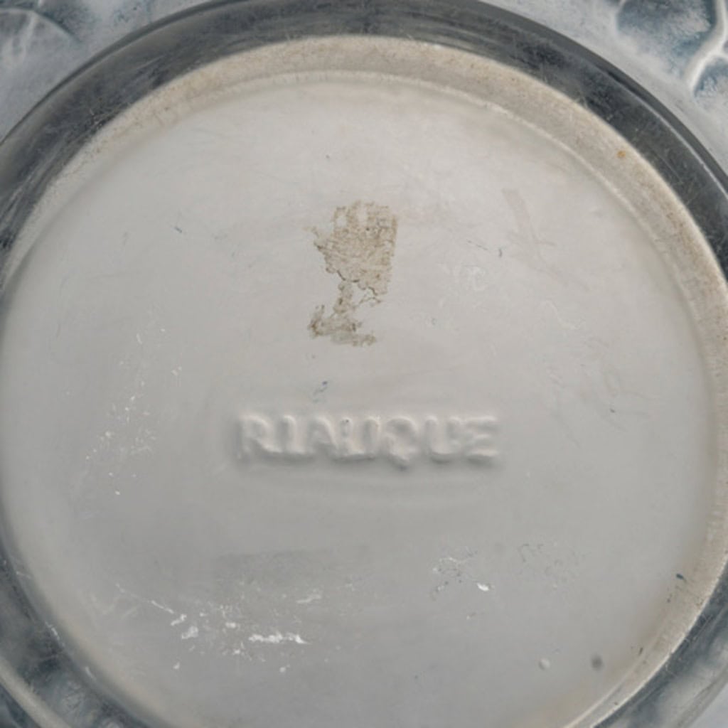1914- René Lalique , Vase « Monnaie du Pape » 7