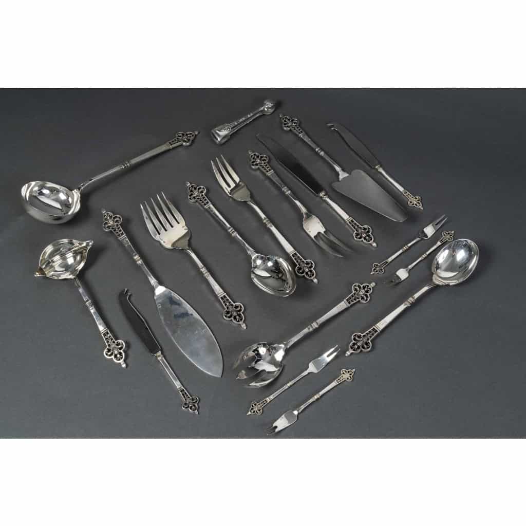 CARDEILHAC MENAGERE EN ARGENT MASSIF POINCON MINERVE 6