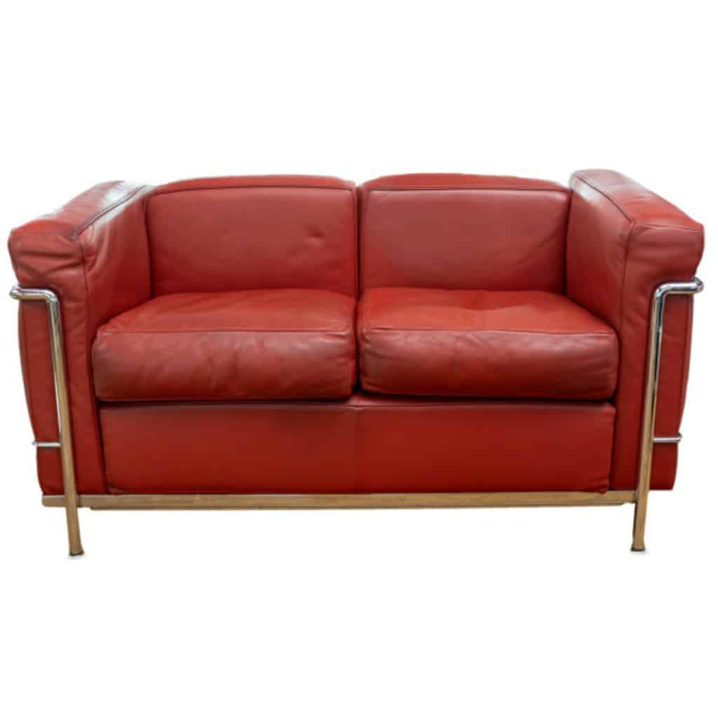 Canapé 2 places – Le Corbusier, Perriand, Jeanneret pour Cassina 3