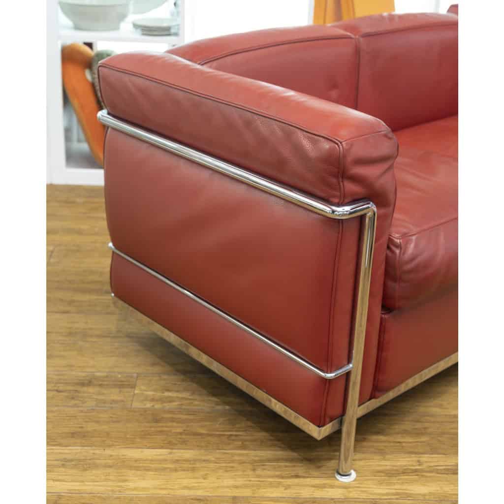 Canapé 2 places – Le Corbusier, Perriand, Jeanneret pour Cassina 9