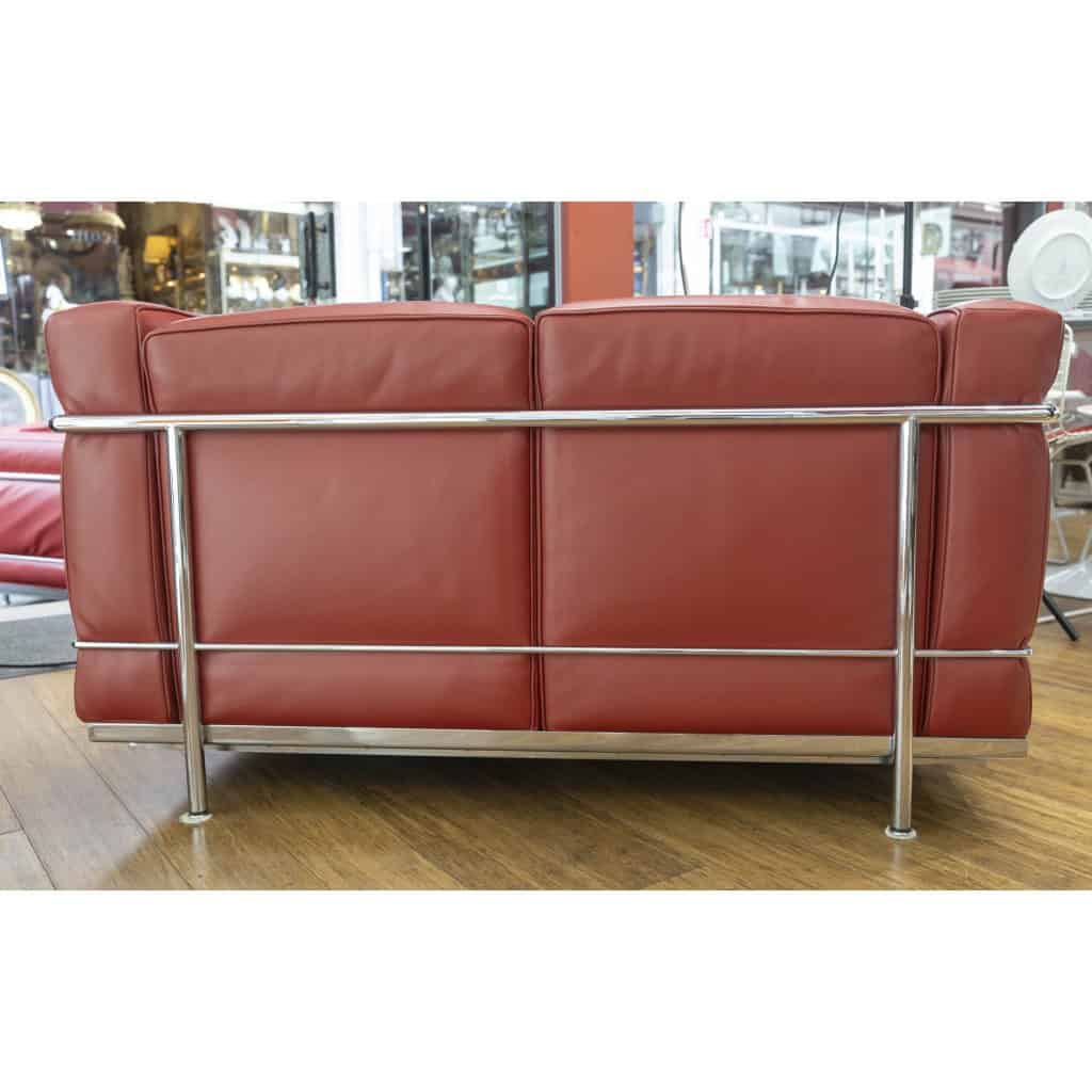 Canapé 2 places – Le Corbusier, Perriand, Jeanneret pour Cassina 6