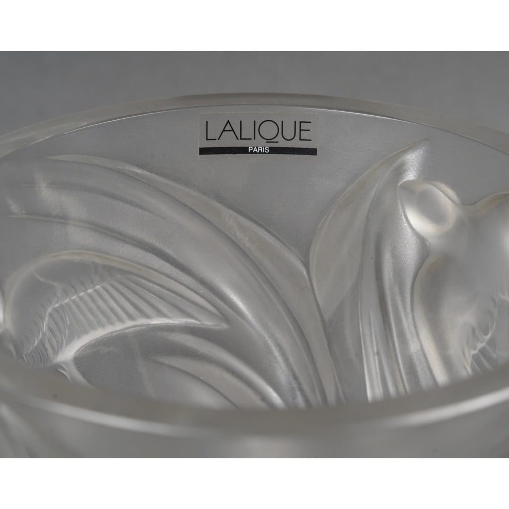 Lalique – Vase Martinets 13