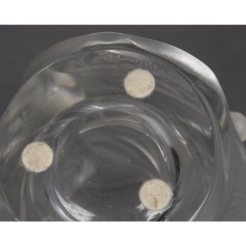 Lalique – Vase Martinets 5