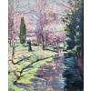 ALLUAUD Eugène Parc Victor Thuillat à Limoges Ecole Française 20è Siècle Huile sur toile Signée ​​​​​​​Certificat d’authenticité 18