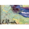 ALLUAUD Eugène Parc Victor Thuillat à Limoges Ecole Française 20è Siècle Huile sur toile Signée ​​​​​​​Certificat d’authenticité 17