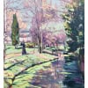 ALLUAUD Eugène Parc Victor Thuillat à Limoges Ecole Française 20è Siècle Huile sur toile Signée ​​​​​​​Certificat d’authenticité 23