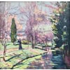 ALLUAUD Eugène Parc Victor Thuillat à Limoges Ecole Française 20è Siècle Huile sur toile Signée ​​​​​​​Certificat d’authenticité 26