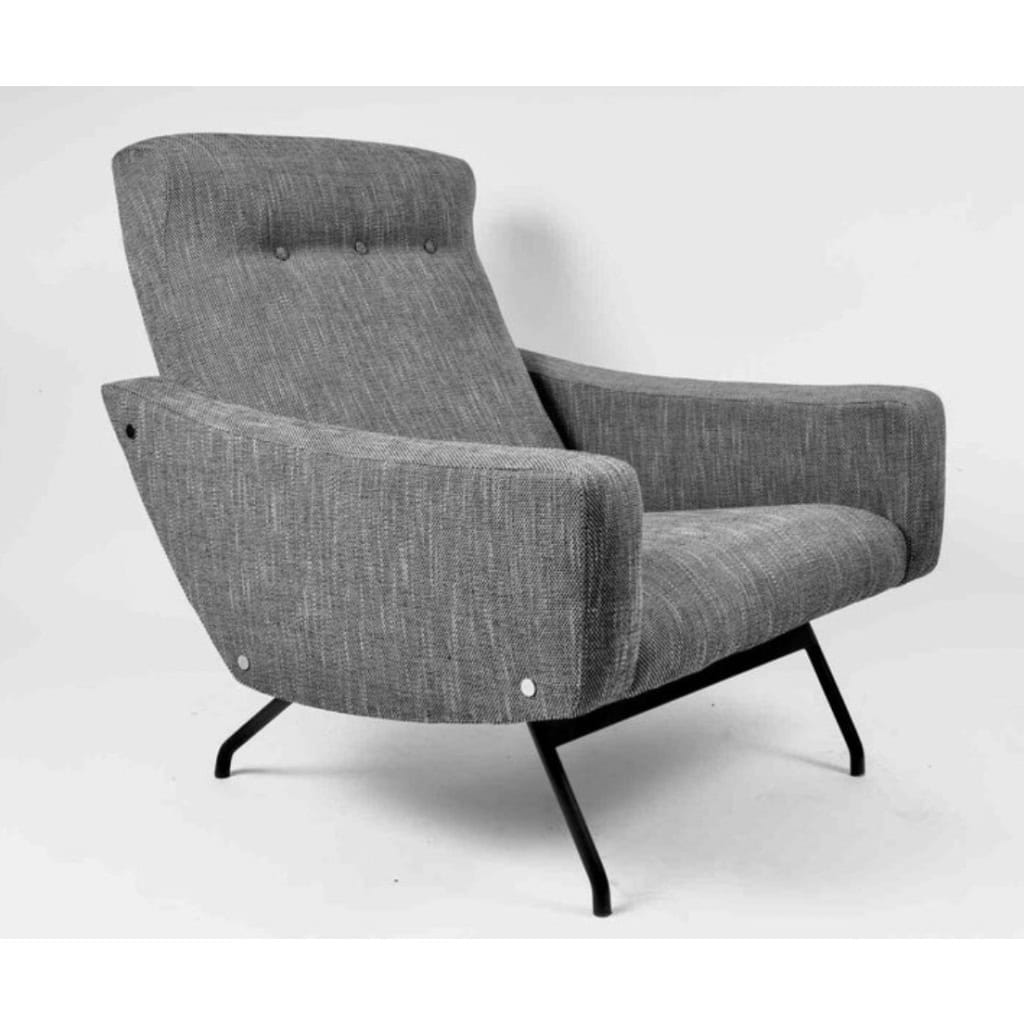 1960 Gilbert Steiner, paire de fauteuils, Steiner Edition, France, 8