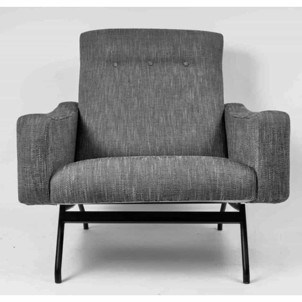 1960 Gilbert Steiner, paire de fauteuils, Steiner Edition, France, 7