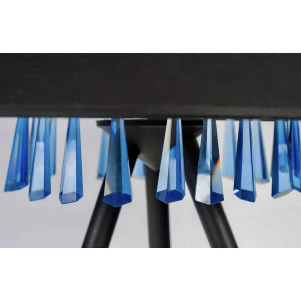 1970 Lampe de table conçue par Chrystiane Charles pour la Maison Charles 8