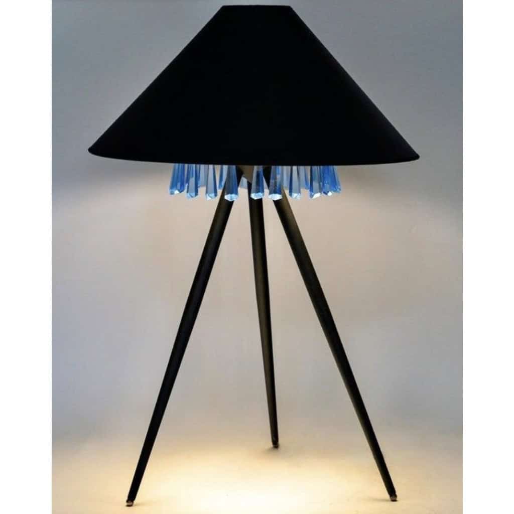 1970 Lampe de table conçue par Chrystiane Charles pour la Maison Charles 4