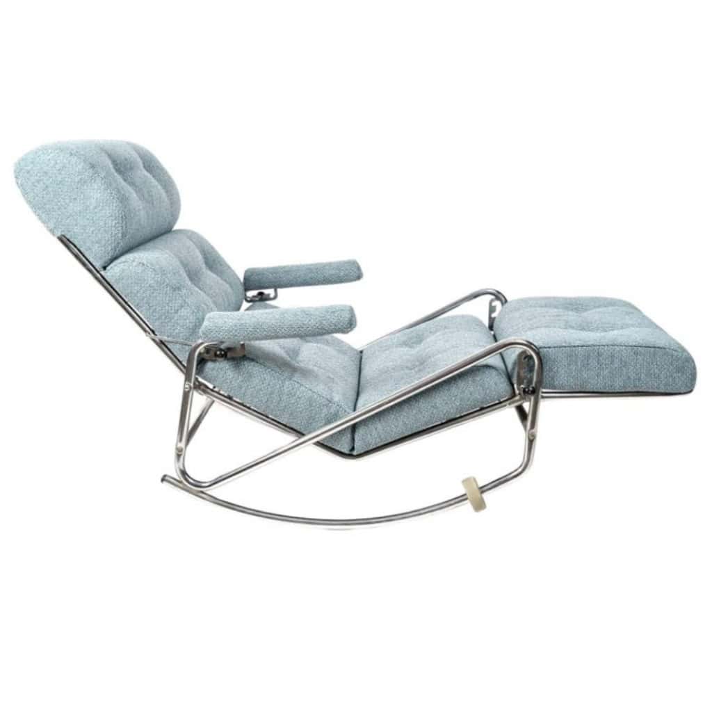 1960. Fauteuil à bascule Relax par Maison Lama 3