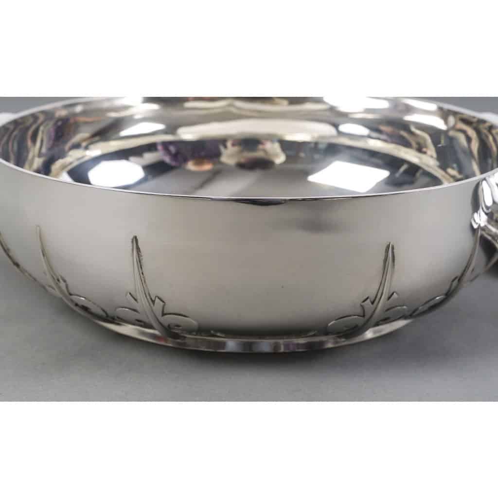 CARDEILHAC – Légumier couvert en argent modèle « Renaissance » XIXe 14