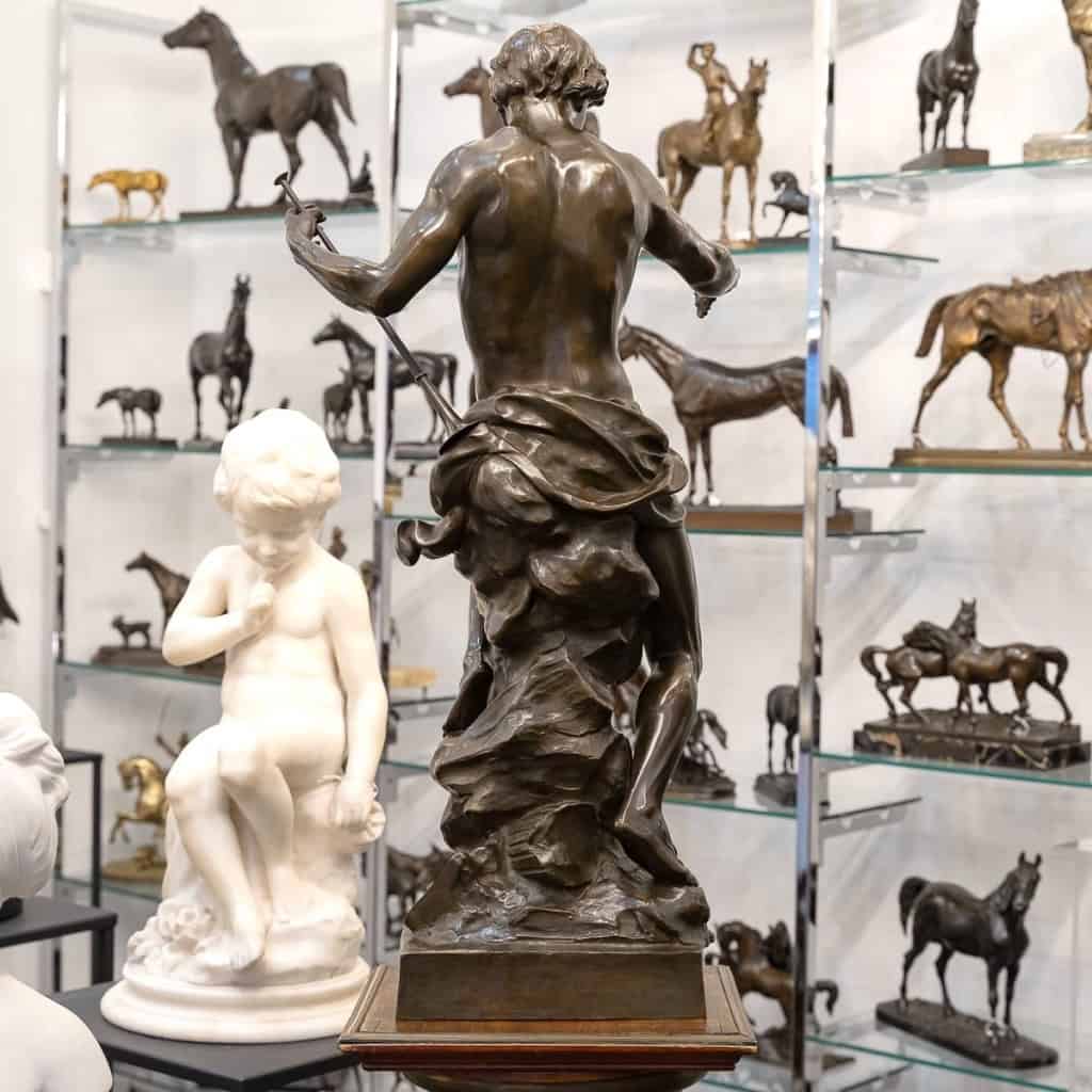 Sculpture – Le Semeur d’Idées , Émile – Louis Picault (1833-1915) – Bronze 6