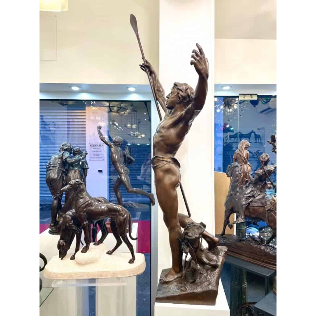 Sculpture – Vox Pacis (le Cri De La Paix) Par Georges Bareau (1866 – 1931) 6