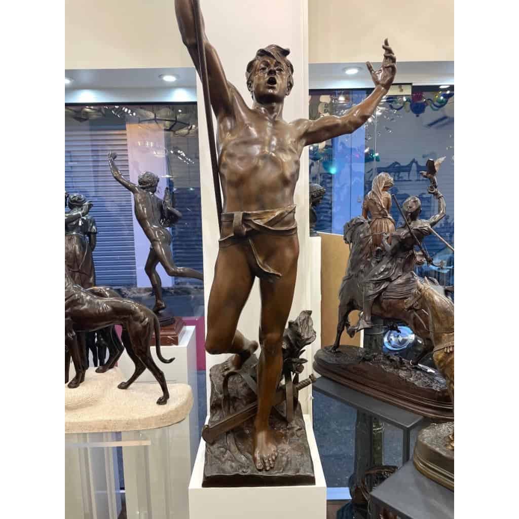 Sculpture – Vox Pacis (le Cri De La Paix) Par Georges Bareau (1866 – 1931) 7