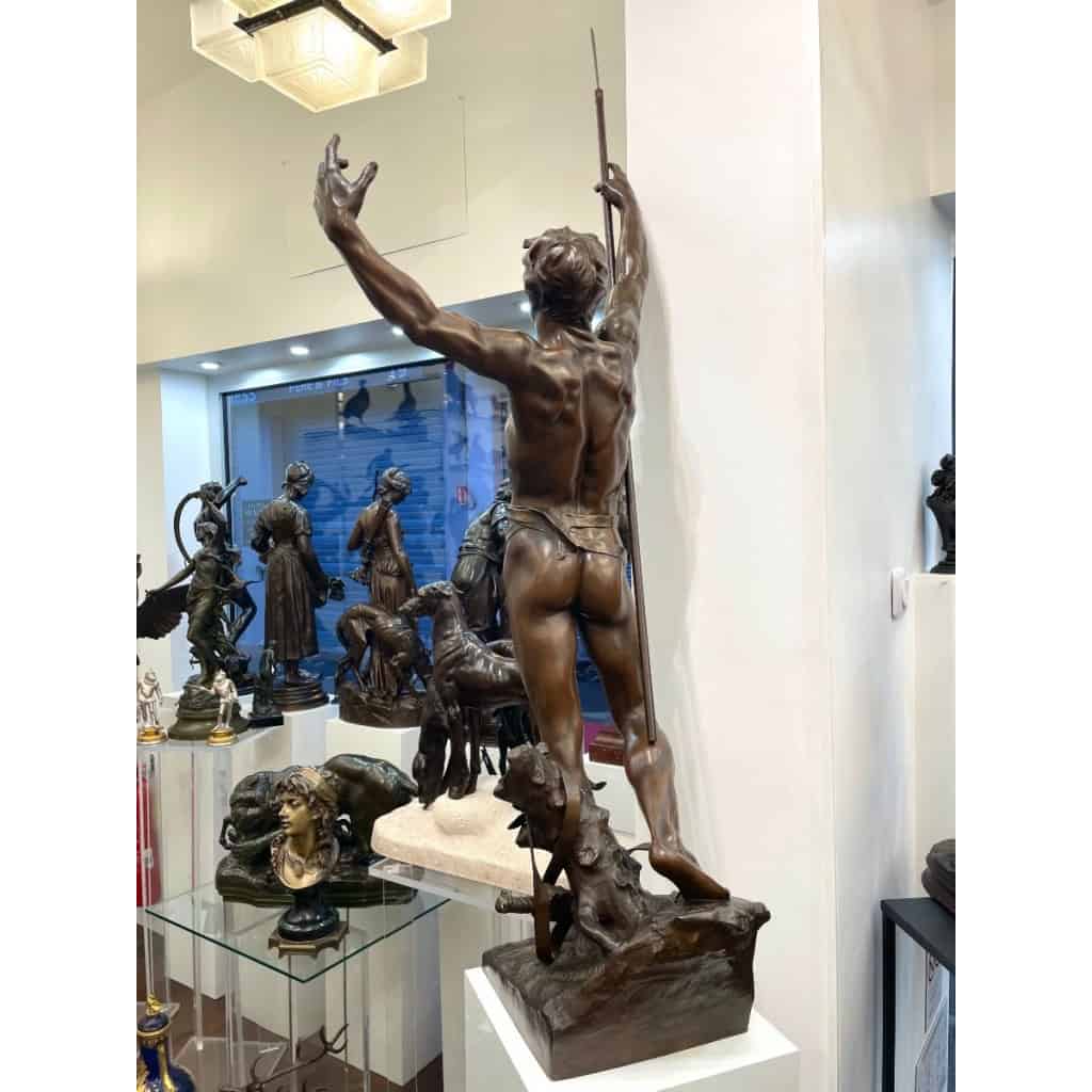 Sculpture – Vox Pacis (le Cri De La Paix) Par Georges Bareau (1866 – 1931) 11