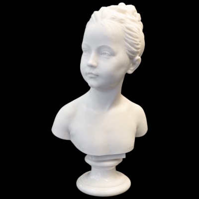 Buste De Marie – Louise Brongniart , Jean – Antoine Houdon (1741-1828) – Marbre